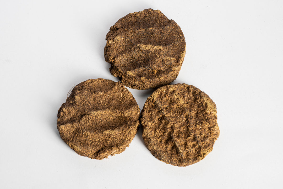 Cow dung cakes