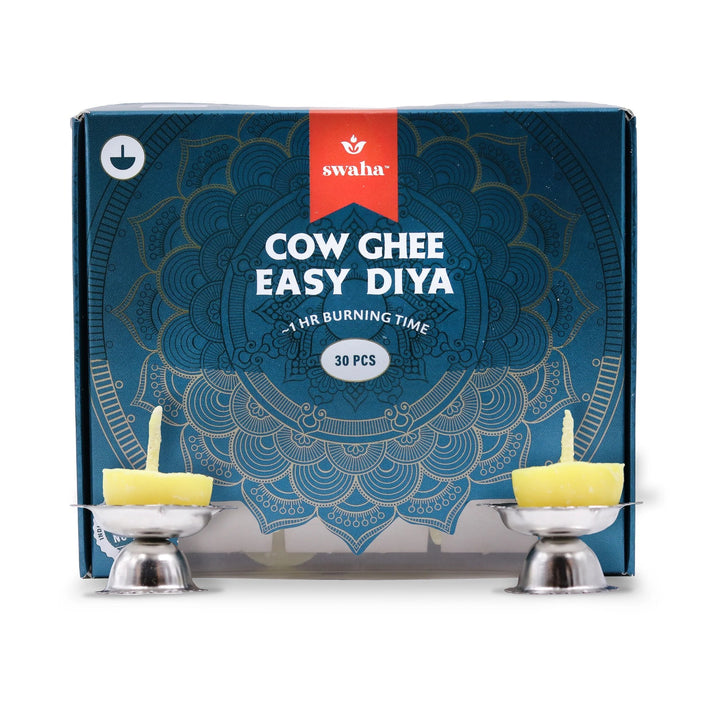 1-hour Ghee Easy Diya, 30-pieces