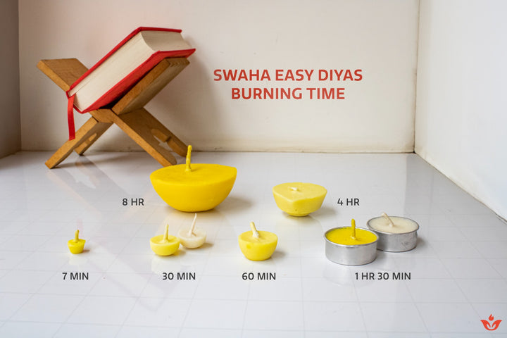 30 min Ghee Easy Diya, , 30-pieces