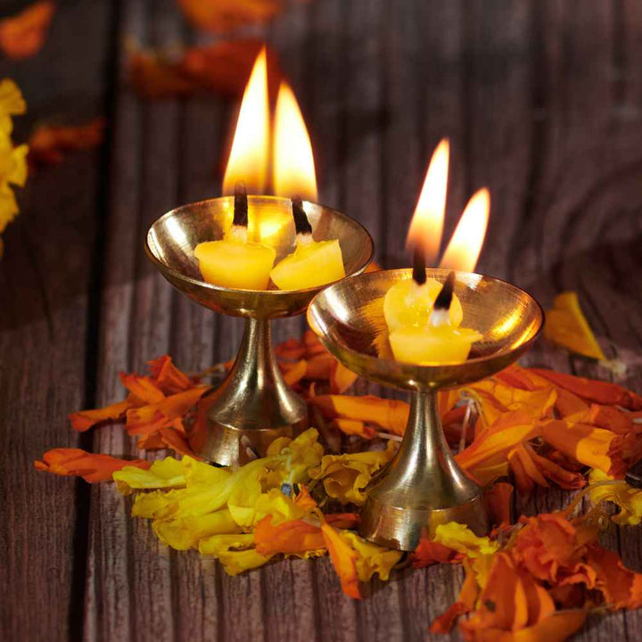 Swaha_Easy-ghee-Diya-7mins_Wicks-For-Puja