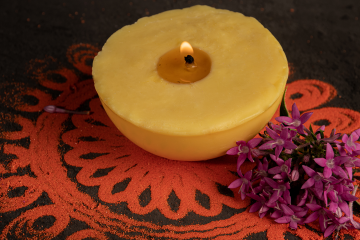 8-hour cow ghee diya